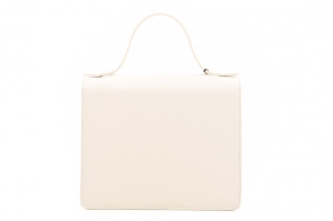 Mini briefcase Pure White wit
