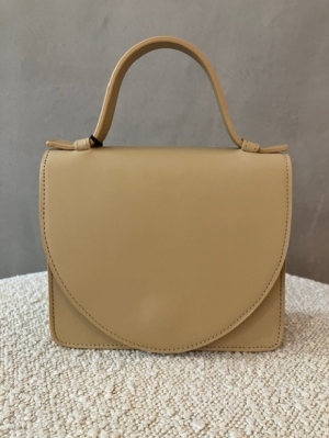 micro briefcase beige beige