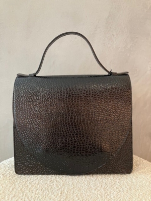 midi briefcase litlle black zwart