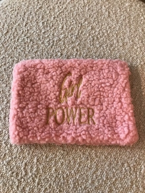 toilettasje teddy rose roze