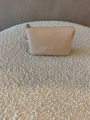 multicompartements pouch beige