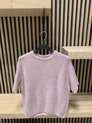 oversized alpaca trui roze