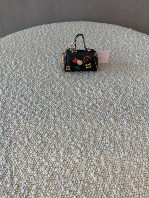 sleutelhanger mini handtas zwart
