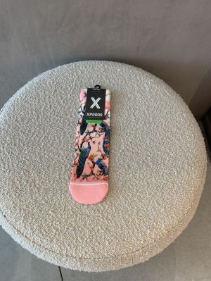 short socs peacock roze