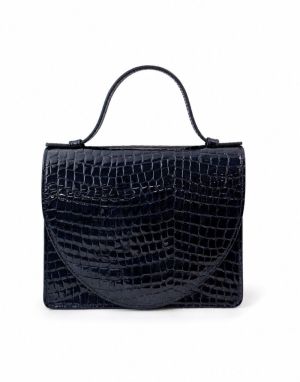 mini briefcase blauw