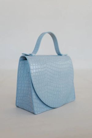 Mini briefcase blauw
