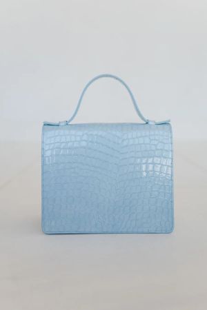 Mini briefcase blauw