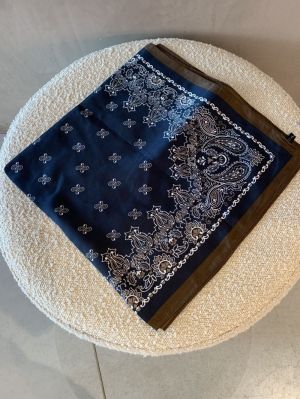 sjaal blauw
